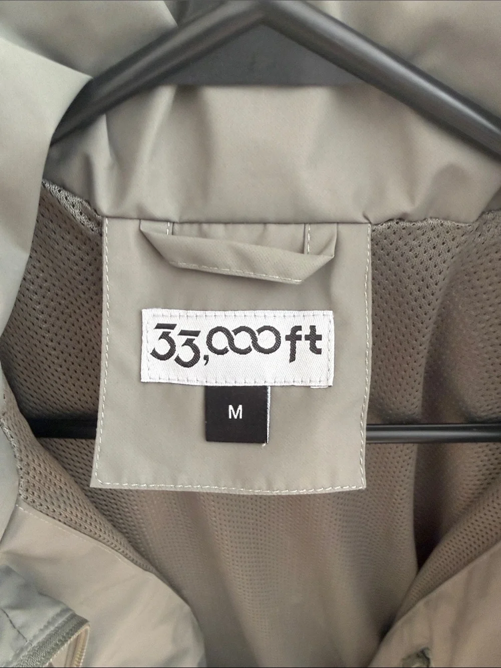Men's Lightweight green/Gray Windbreaker Jacket
